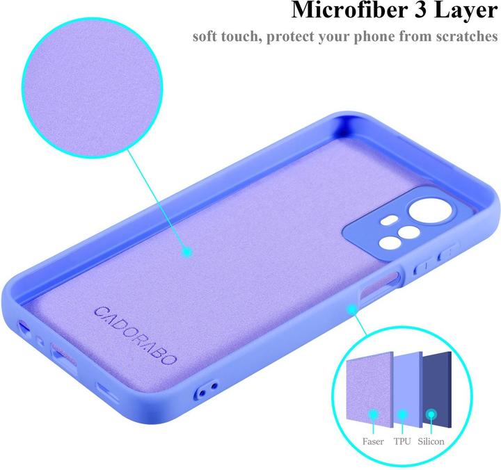 Immagine prodotto Cadorabo Custodia per Redmi Note 12S in TPU con design in silicone per la protezione dai liquidi (Xiaomi Redmi Note 12S)