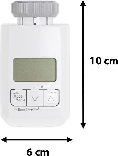 Produktbild Hermex Heizkörperthermostat Heizungsregler Raumthermostat Temperaturregler