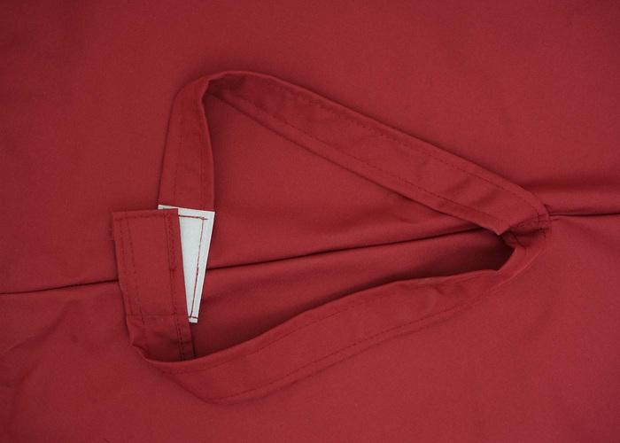 Actual product image Mendler Parasol cover HWC-A96, 8 struts round Ø3m 220g/m² polyester, replacement cover e.g. for traffic (3 m)