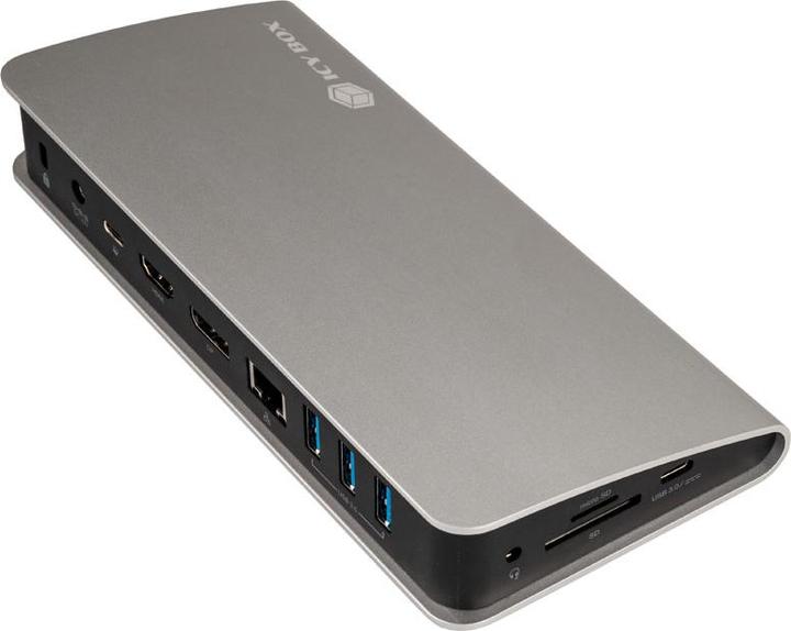 Actual product image Icy Box RaidSonic ICYBOX IB-DK2408-C Docking station 11in1 (USB-C, 1 Ports)