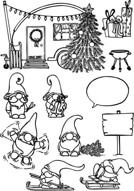 Immagine prodotto VBS Timbro in silicone "Babbo Natale segreto