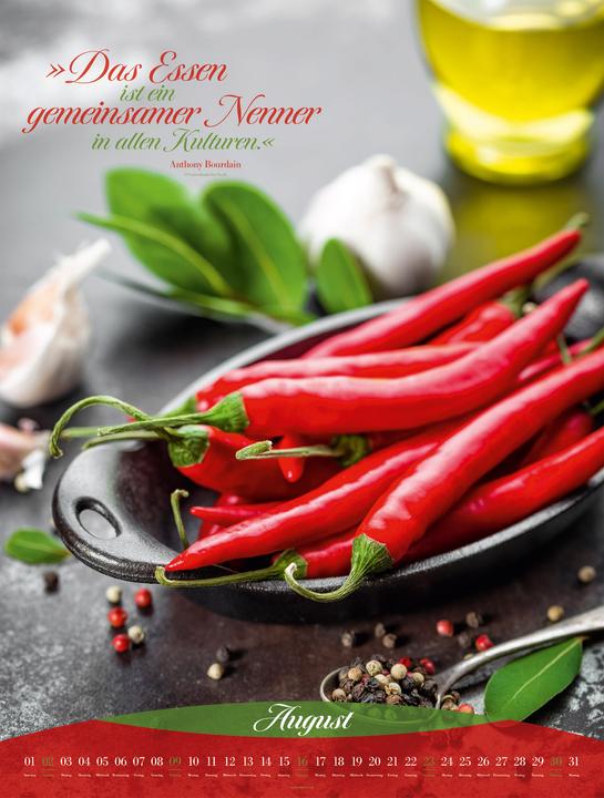 Image du produit Art Culinaire Kalender 2026 (Allemand, Ackermann Kunstverlag GmbH, 2025)