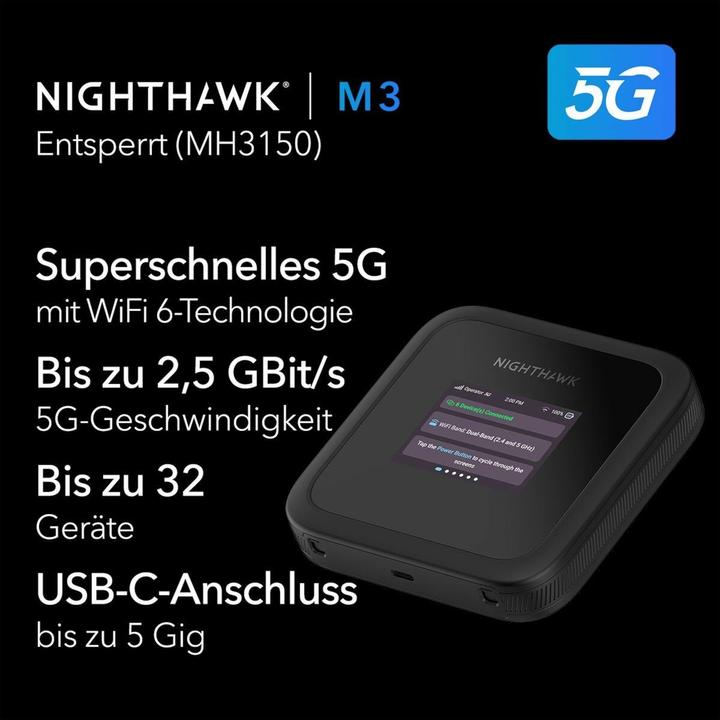 Actual product image Netgear Nighthawk M3 Mobile Router
