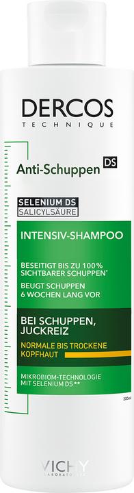 Vichy Dercos Anti-Schuppen Shampoo trockene Kopfhaut (200 ml, Flüssiges Shampoo)