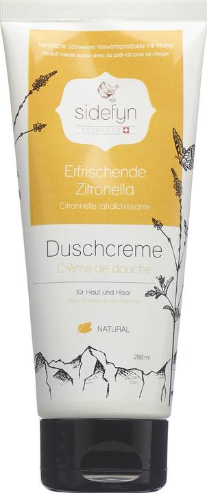 Sidefyn Cosmetics Duschcreme - ERFRISCHENDE ZITRONELLA (200 ml)