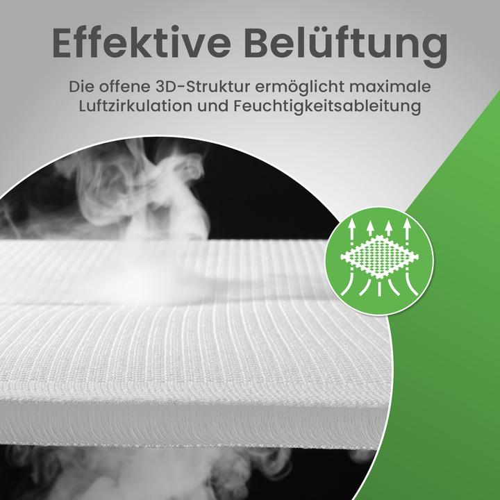 Produktbild Bestschlaf 3D-Klima-Matratzenauflage (90 x 200 cm)