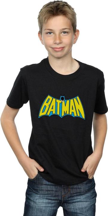 Actual product image Batman Boys Retro Logo Cotton T-Shirt (152, 158)