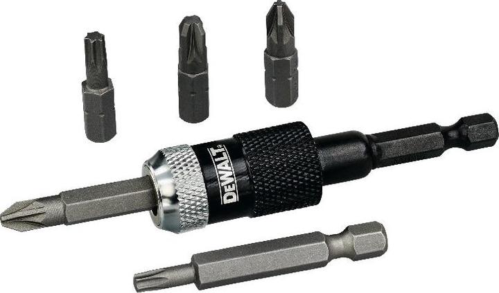 Produktbild DeWalt Satz für Schlagschrauber 6-tlg. -DT71514 (1x TX 20x50 mm, 1mm Pz3x25, 1mm Pz2x50, T25x25 1mm)