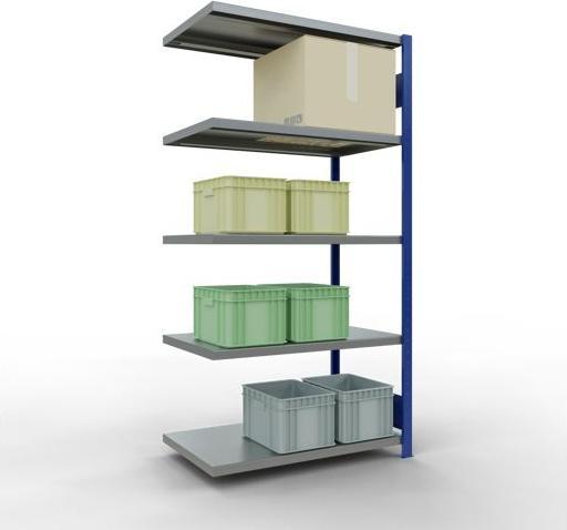 Stecksystem Anbauregal MULTIplus250 mit Längenriegel