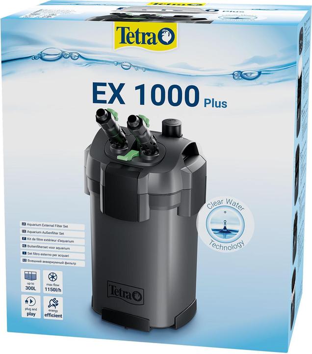 Tetramin EX 1000 Plus External Filter Complete Set (300 l, External filters, Sea water)