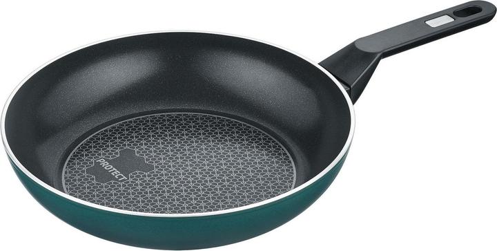 Actual product image Berndes Frying pan 28 cm Eco Recyle+, frying pan suitable for induction, non-stick coating, 100 % made of (28 cm, Frying pan, Aluminium)