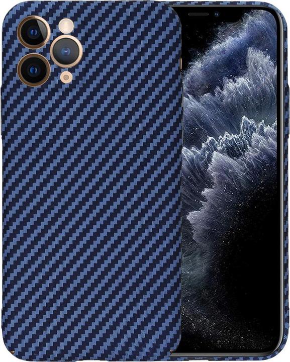 Immagine prodotto Techsuit - Carbonite FiberShell - iPhone 11 Pro - Cyan (Apple iPhone 11 Pro)