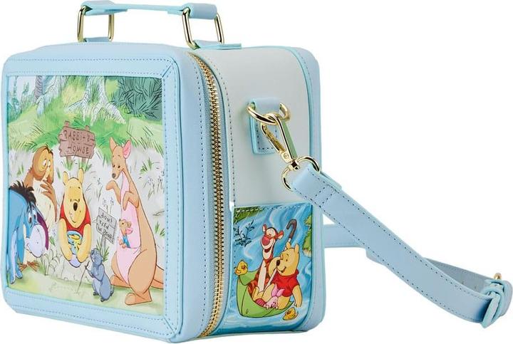 Actual product image Loungefly Disney by shoulder bag Winnie the Pooh lunch box