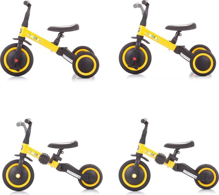 Produktbild Chipolino Dreirad Smarty 2 in 1 Pedale