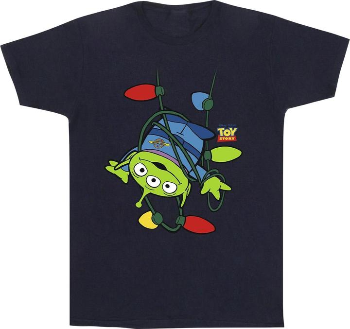 Disney Toy Story Christmas Lights Aliens TShirt