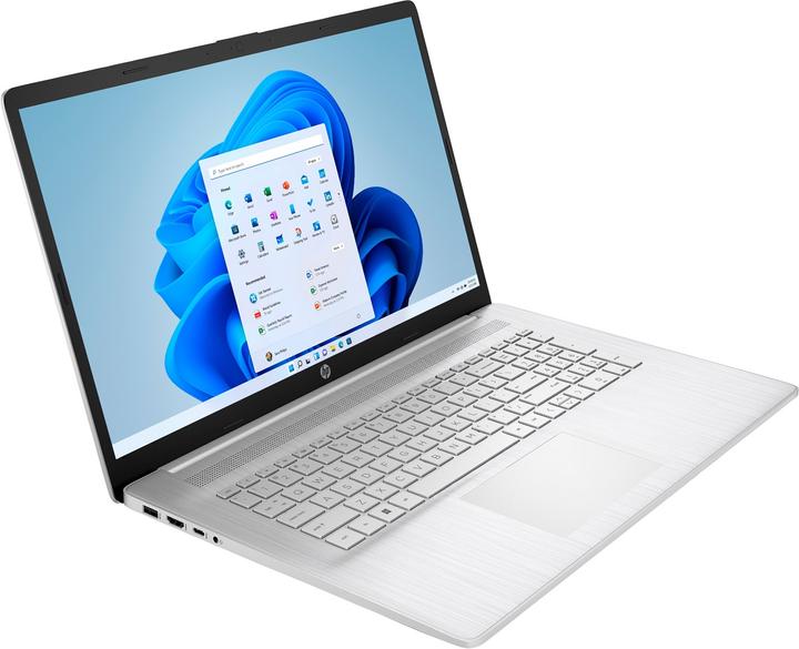 Produktbild HP 17-CN2068CL i5-1235U 17.3 FHD AG 8GB SSD512 BT BLKB FPR Win11 Natural Silver (REPACK) 2Y (17.30", Intel Core i5-1235U, 8.59 GB, 512 GB, Nummernblock)
