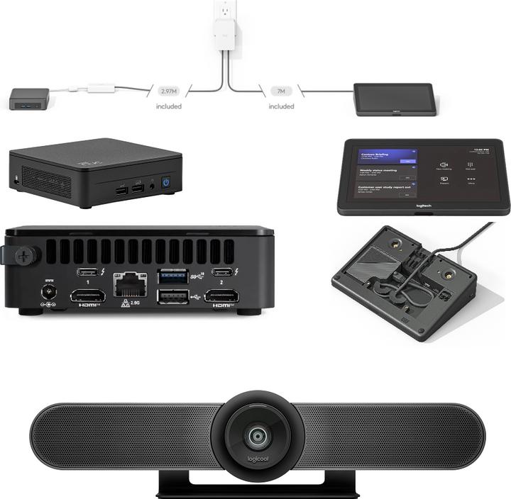 Actual product image Logitech TAP Small Room, with Meetup