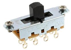 Actual product image AllParts AP EP 0261-023 Slide switch On/Off/On (Instrument spare parts)