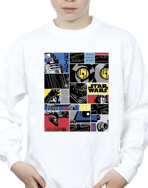 Image du produit Star Wars - Sweat DROID MONTAGE - Garçon (140, 146)