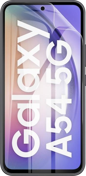 Actual product image Screenguard 100% Display Protection Film Samsung Galaxy A54 5G Crystal Clear (1 Piece, Samsung Galaxy A54 5G)