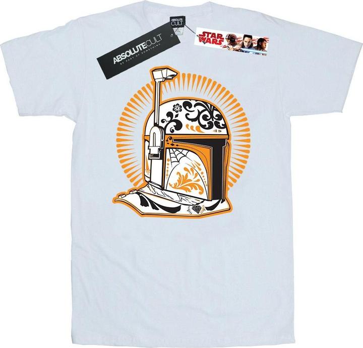 Produktbild Star Wars Boba Fett Dia De Los Muertos TShirt (S)