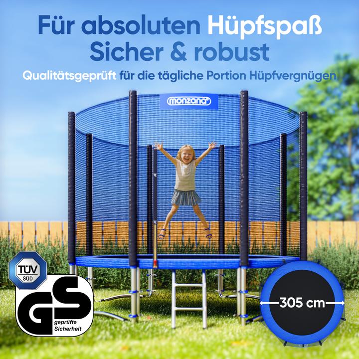Produktbild Monzana Trampolin (305 cm)
