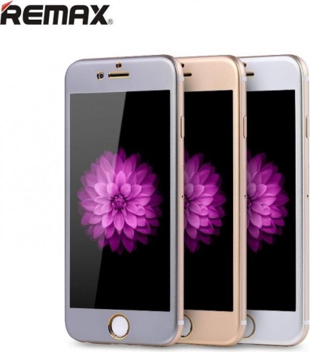 Immagine prodotto Remax iVisor Vetro protettivo temperato per iPhone 6/6S Plus con cornice in alluminio (1 Pezzo/i, Apple iPhone 6)