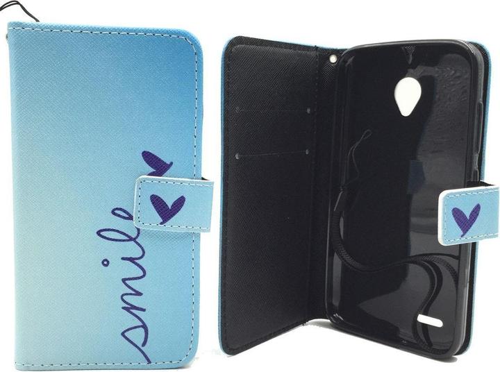 Produktbild König Design Schutz Handy Hülle für Vodafone Smart Prime 6 Case Cover Tasche Wallet Etui Neu (Vodafone Smart Prime 6)