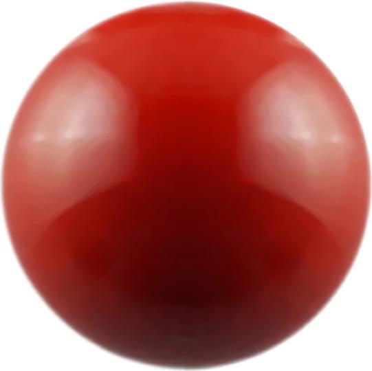Image du produit Star Piercing Micro Boule Fire Red (sans laiton, Acier chirurgical 316L)