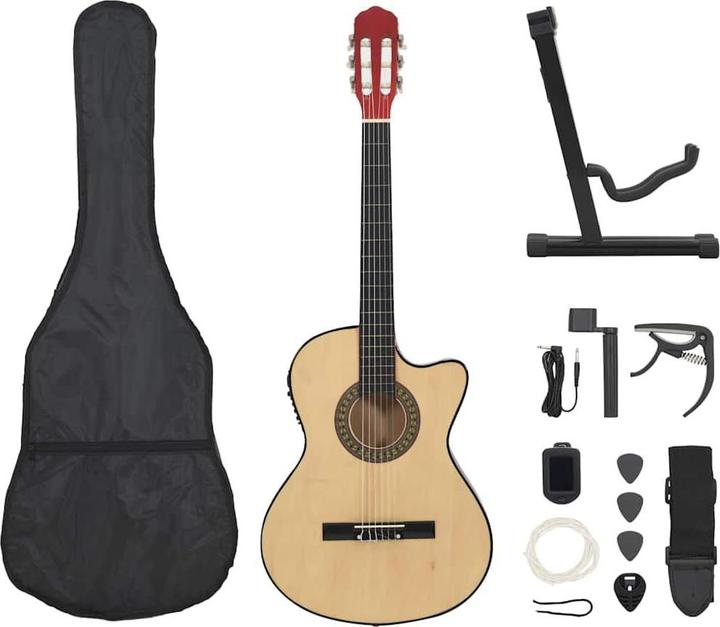 Actual product image VidaXL Noll (Western guitar, Duroplastic plastics, Lime wood)