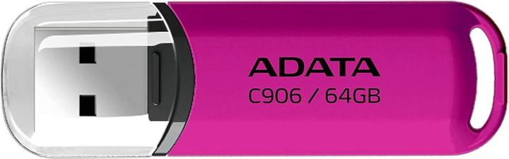 Actual product image Adata Pendrive C906 USB2.0 pink (64 GB, USB-A)