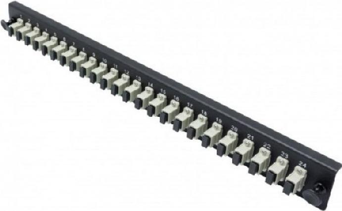 Immagine prodotto Dexlan Pannello frontale in fibra ottica 19" 1U preassemblato 24x SC UPC MM Duplex