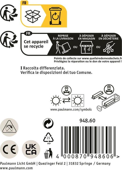 Image du produit Paulmann Juntea (1100 lm, IP44)