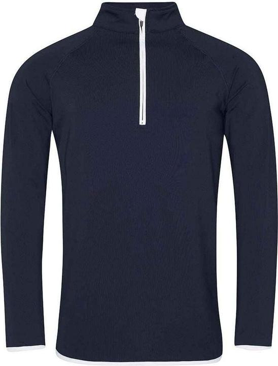 Awdis Mens Half Zip Sweat Top