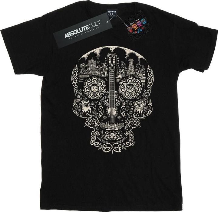 Immagine prodotto Disney Coco Skull Mono Pattern Maglietta Uomo (XL)