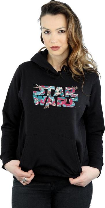 Produktbild Star Wars Wavy Ship Logo Kapuzenpullover (XL)