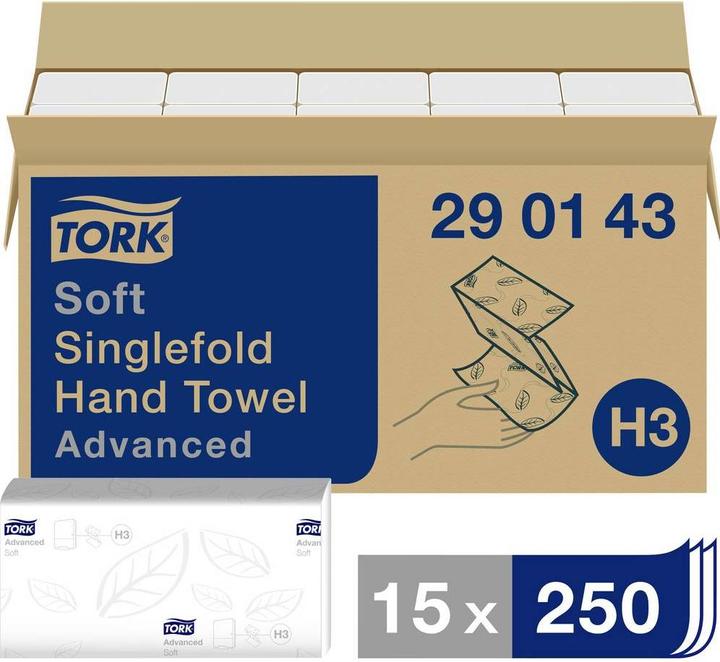 Actual product image Tork Zigzag (250 x)
