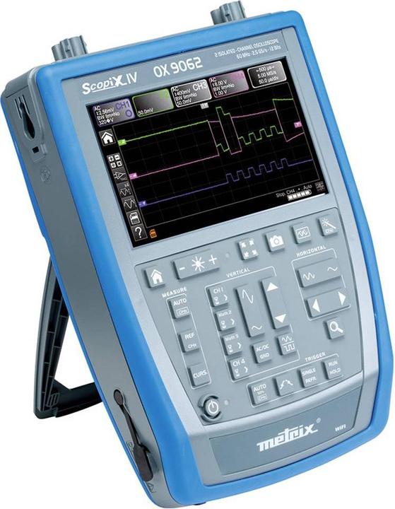 Produktbild Metrix OX 9062 Digital-Oszilloskop 60 MHz 2-Kanal 2.5 GSa/s 100 kpts 12 Bit Dig (CAT II 1000V, CAT III 600V)