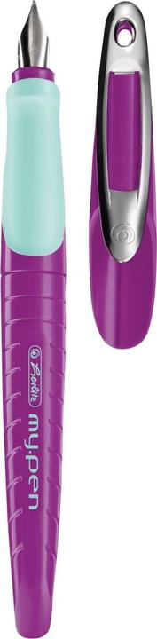 Actual product image Herlitz MY.PEN - Fountain pen (Pink, Cyan, 1 x)