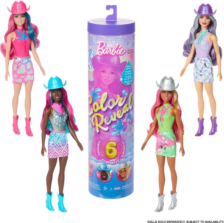 Actual product image Barbie Color Reveal Disco Star