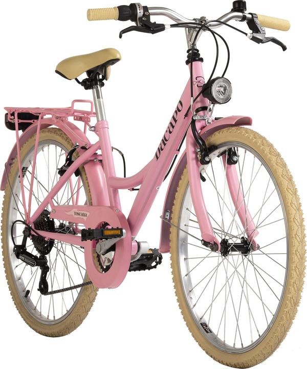 Image du produit Kinderfahrrad 24" Toscana vintage rosa 6 Gänge RH 41 cm (24")