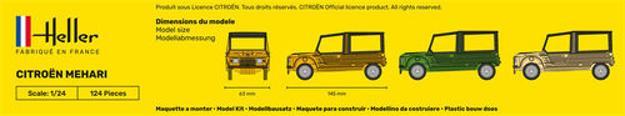 Image du produit Heller STARTER KIT Citroën Mehari (version 1)