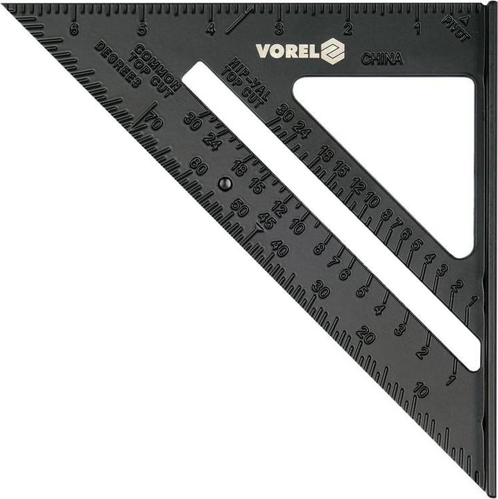 Produktbild Toya Vorel Kątownik Aluminiowy Ze Stopką 250mm (250 mm)