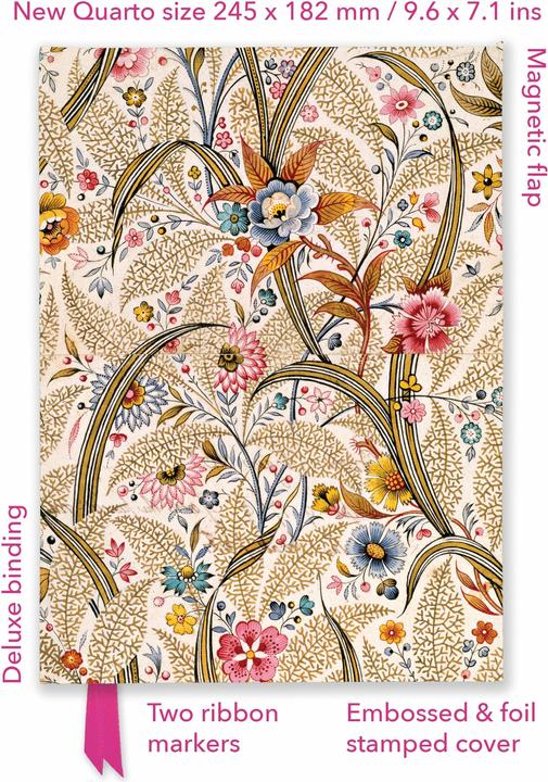 Produktbild William Kilburn: Marble End Paper (Foiled Quarto Journal) (180 x 245 mm, Liniert, Harter Einband)