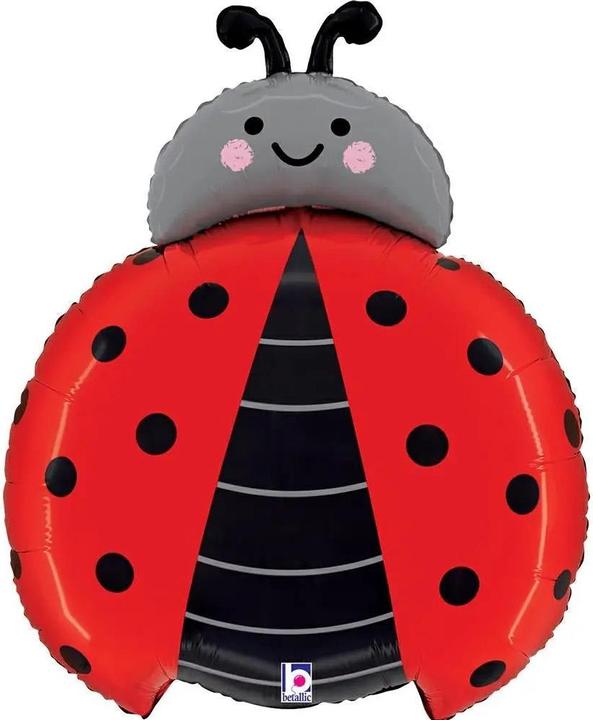 Produktbild Karaloon betallic - Folienballon Marienkäfer 69 cm (1 x)