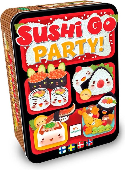 Lautapelit Sushi Go Party (Nordic) (LPFI741)