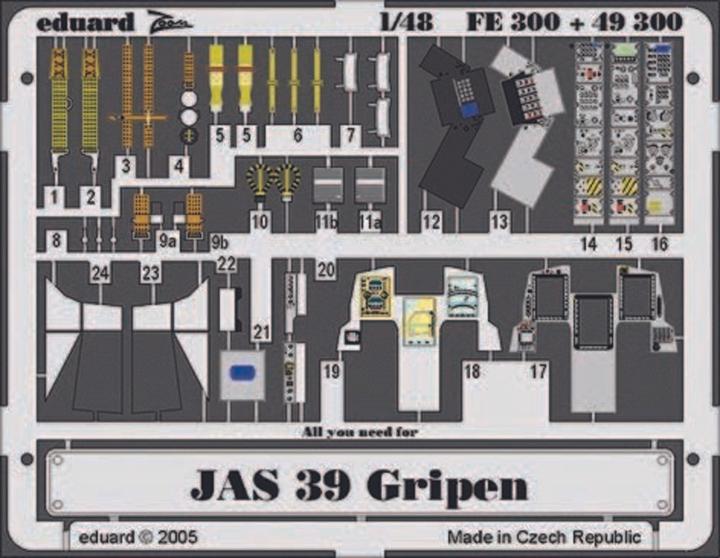 Image du produit Eduard JAS-39 Gripen