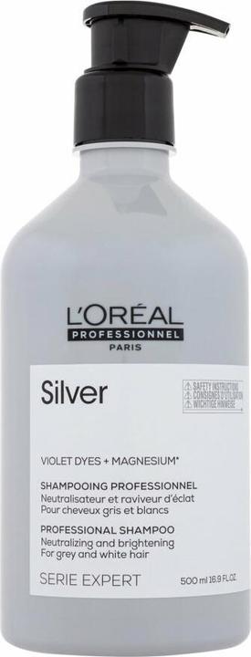 Actual product image L'Oréal Professionnel Serie Expert Silver Shampoo (500 ml, Liquid shampoo)