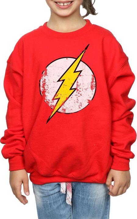 Immagine prodotto Flash Distressed Logo Felpa Ragazze (152, 158)