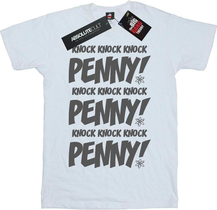 Immagine prodotto Dam Sheldon Knock Knock Penny Maglietta Ragazze (128)